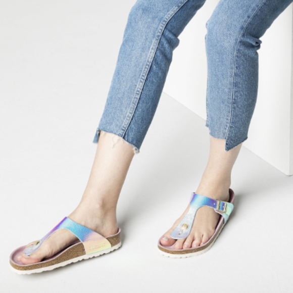 Birkenstock Shoes - Gizeh Lux Birko-Flor Soft Footbed Sandal